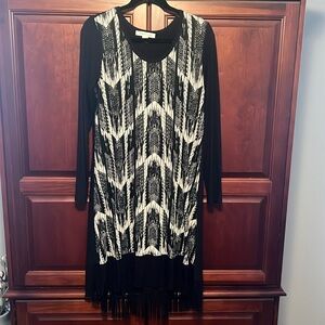 Karen Kane long sleeve dress.